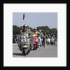 Group of Mods on their Scooters at Mudeford 2008 by Unknown