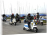 Group of Mods on their Scooters at Mudeford 2008 by Unknown