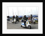 Group of Mods on their Scooters at Mudeford 2008 by Unknown