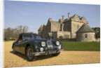 1954 Jaguar XK140 outside Palace House, Beaulieu by Unknown
