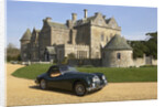 1954 Jaguar XK140 outside Palace House, Beaulieu by Unknown