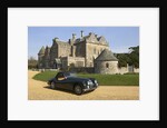 1954 Jaguar XK140 outside Palace House, Beaulieu by Unknown