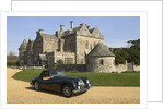 1954 Jaguar XK140 outside Palace House, Beaulieu by Unknown