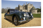 1954 Jaguar XK140 outside Palace House, Beaulieu by Unknown