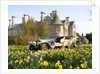 1909 Rolls Royce in front of Palace House, Beaulieu by Unknown