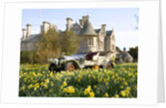 1909 Rolls Royce in front of Palace House, Beaulieu by Unknown