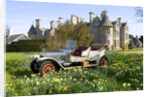 1909 Rolls Royce in front of Palace House, Beaulieu by Unknown