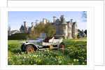 1909 Rolls Royce in front of Palace House, Beaulieu by Unknown
