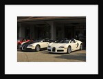 Group of Bugatti Veyron cars by Anonymous