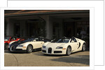 Group of Bugatti Veyron cars by Anonymous