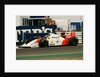 Ayrton Senna in the McLaren MP4-7 1992 British Grand Prix at Silverstone by Unknown