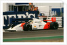 Ayrton Senna in the McLaren MP4-7 1992 British Grand Prix at Silverstone by Unknown