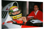 Ayrton Senna in the McLaren MP4-5 at 1989 British Grand Prix, Silverstone by Unknown