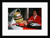 Ayrton Senna in the McLaren MP4-5 at 1989 British Grand Prix, Silverstone by Unknown