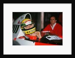 Ayrton Senna in the McLaren MP4-5 at 1989 British Grand Prix, Silverstone by Unknown