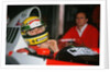 Ayrton Senna in the McLaren MP4-5 at 1989 British Grand Prix, Silverstone by Unknown