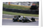 Ayrton Senna in the Lotus 98T at 1985 British Grand Prix Brands Hatch by Unknown