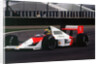 Ayrton Senna in the McLaren MP4-5 at 1989 British Grand Prix, Silverstone by Unknown