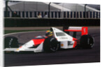 Ayrton Senna in the McLaren MP4-5 at 1989 British Grand Prix, Silverstone by Unknown