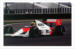 Ayrton Senna in the McLaren MP4-5 at 1989 British Grand Prix, Silverstone by Unknown