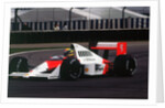 Ayrton Senna in the McLaren MP4-5 at 1989 British Grand Prix, Silverstone by Unknown