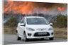 2010 Mazda 2 Sport, controlled burning in New Forest by Unknown