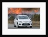 2010 Mazda 2 Sport, controlled burning in New Forest by Unknown