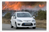 2010 Mazda 2 Sport, controlled burning in New Forest by Unknown