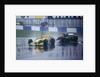 Benetton B193A Michael Schumacher and K.Wendlinger in Sauber Ilmor 1993 Euro GP at Donington by Unknown