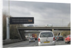 M27 Motorway Matrix overhead warning sign by Anonymous