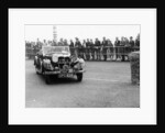 1937 Riley Lynx on the 1952 Brighton rally by Unknown