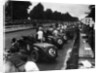 1930 O.M. works cars ready for start of 1930 Irish Grand Prix by Unknown