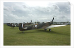 2011 Goodwood Revival Meeting, row of Spitfire Aircraft by Unknown