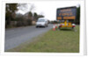Mobile road matrix sign by Anonymous