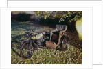 1913 BAT motorcycle with wicker sidecar by Unknown
