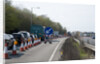 Traffic Jam on A27 roadworks in Sussex near Arundel by Anonymous
