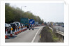 Traffic Jam on A27 roadworks in Sussex near Arundel by Anonymous