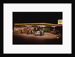 1970's BP petrol station Forecourt by Unknown