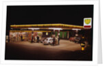 1970's BP petrol station Forecourt by Unknown