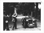 MG TA competing on 1937 MCC Torquay rally by Unknown