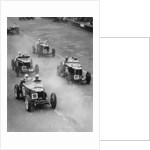 1933 Ulster TT, MG Magnette K3 Nuvolari, car number 17, trails Riley by Unknown