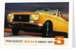 1972 Peugeot 304 Cabriolet S sales brochure by Unknown