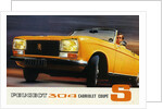 1972 Peugeot 304 Cabriolet S sales brochure by Unknown