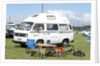 Volkswagen camper van at V Dub Island event, Isle of Wight 2013 by Unknown