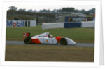 1994 McLaren Peugeot MP4-9 Martin Brundle, tyre testing at Silverstone by Unknown