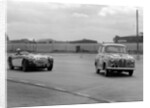 Austin A35 at 750 MC 6 hour relay race Silverstone 1957 by Unknown