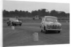Austin A35 at 750 MC 6 hour relay race Silverstone 1957 by Unknown