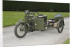 1917 Vickers Clyno Combination by Unknown