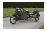 1917 Vickers Clyno Combination by Unknown