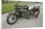 1917 Vickers Clyno Combination by Unknown